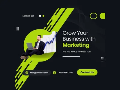 Marketing campaign and event graphics for social media