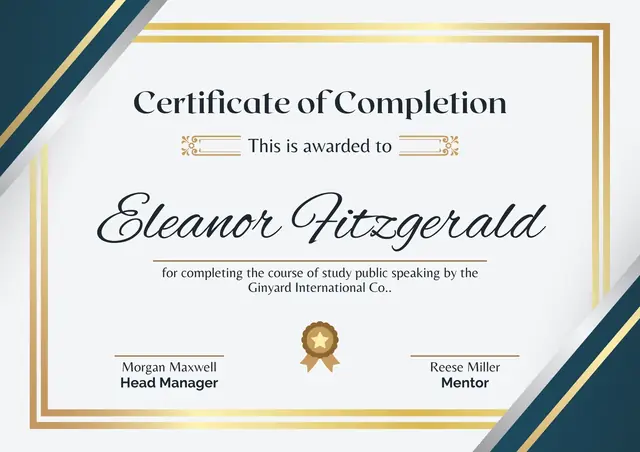 Academic Certificates